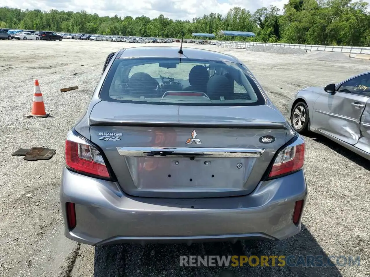 6 Photograph of a damaged car ML32FUFJ0PHF03852 MITSUBISHI MIRAGE 2023