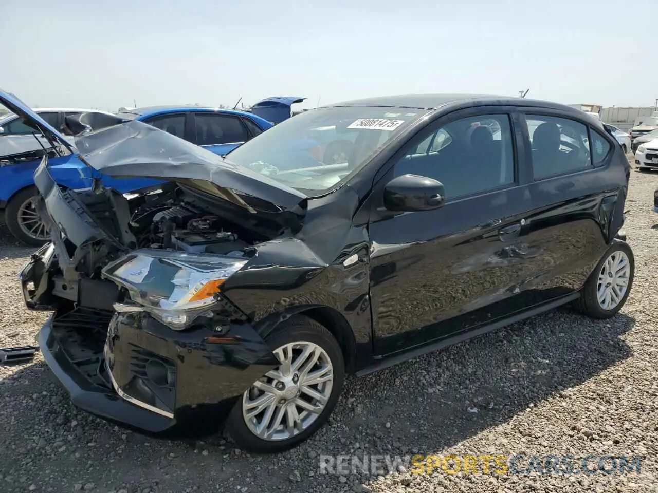 1 Photograph of a damaged car ML32FUFJ0PHF05827 MITSUBISHI MIRAGE 2023