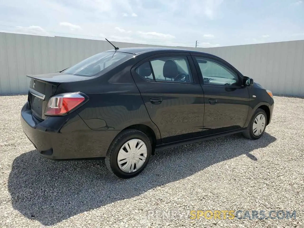 3 Photograph of a damaged car ML32FUFJ3PHF03165 MITSUBISHI MIRAGE 2023