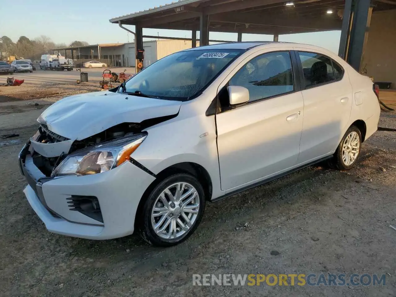 1 Photograph of a damaged car ML32FUFJ3PHF05224 MITSUBISHI MIRAGE 2023