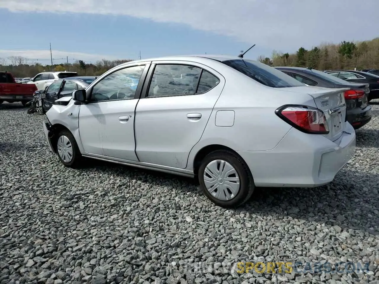 2 Photograph of a damaged car ML32FUFJ4PHF06186 MITSUBISHI MIRAGE 2023