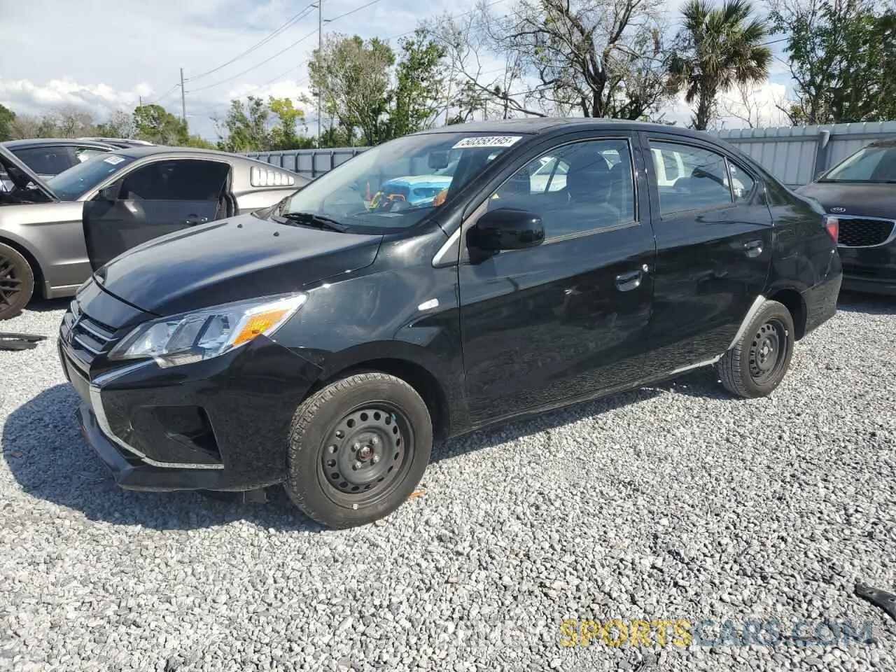 1 Photograph of a damaged car ML32FUFJ6PHF05797 MITSUBISHI MIRAGE 2023