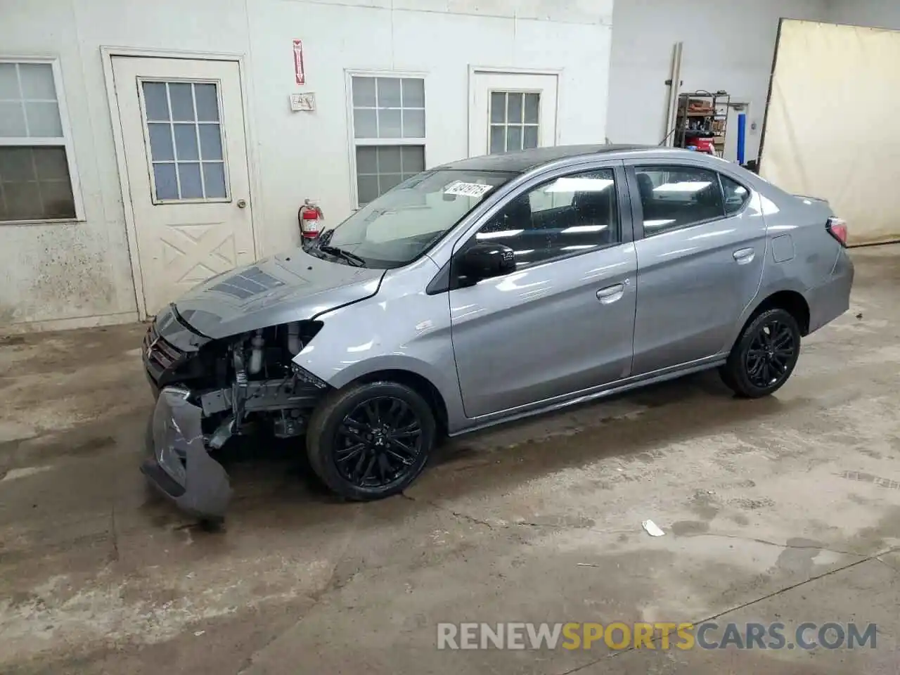 1 Photograph of a damaged car ML32FUFJ7PHF00608 MITSUBISHI MIRAGE 2023