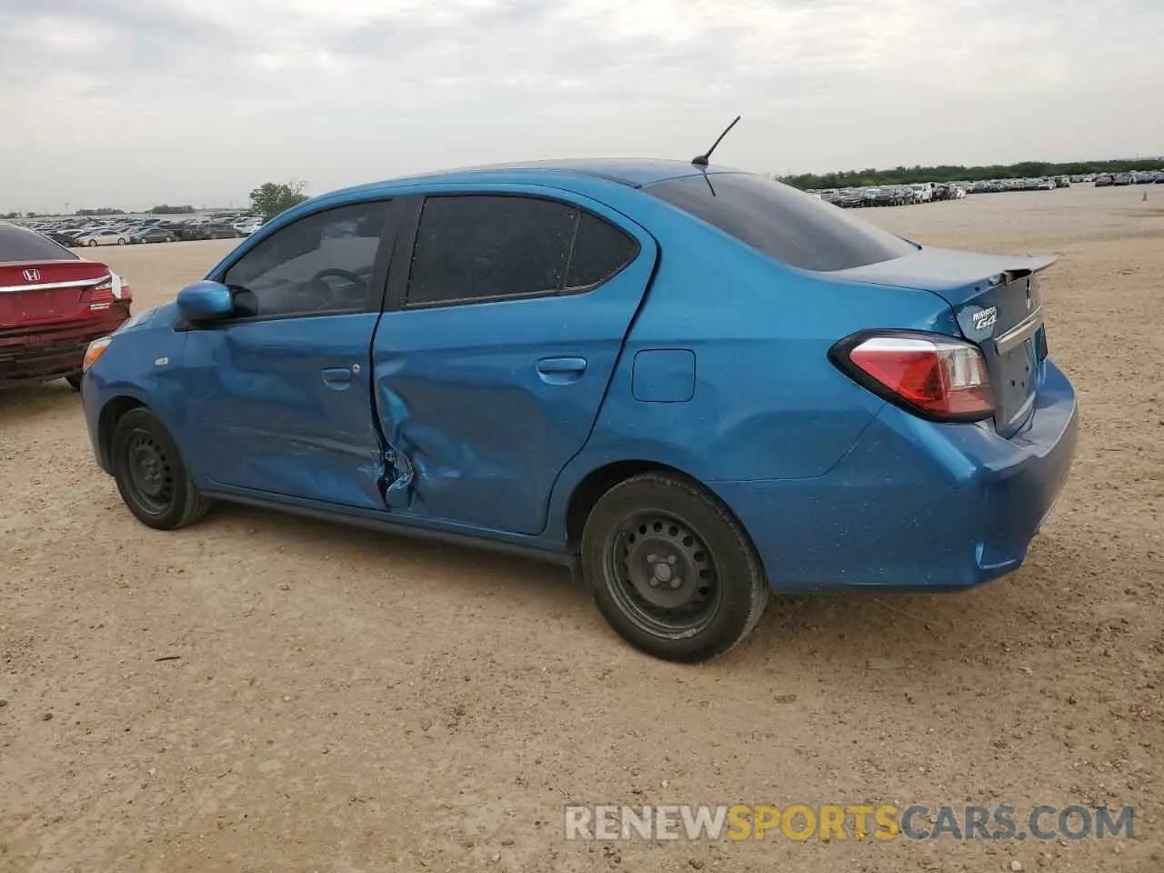 2 Photograph of a damaged car ML32FUFJ8PHF03811 MITSUBISHI MIRAGE 2023