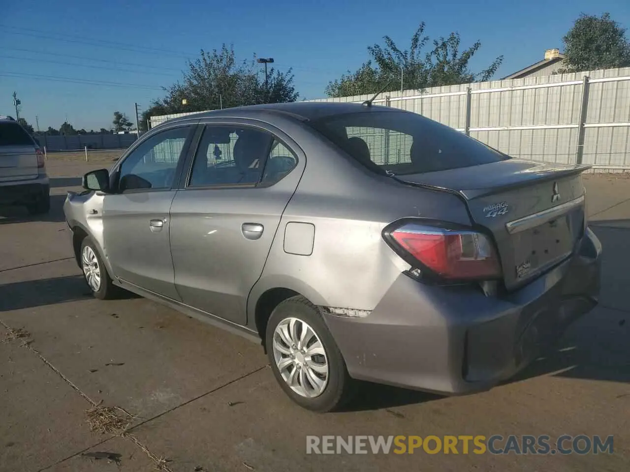 2 Photograph of a damaged car ML32FUFJ8PHF06580 MITSUBISHI MIRAGE 2023
