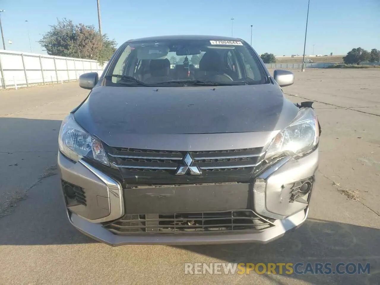 5 Photograph of a damaged car ML32FUFJ8PHF06580 MITSUBISHI MIRAGE 2023