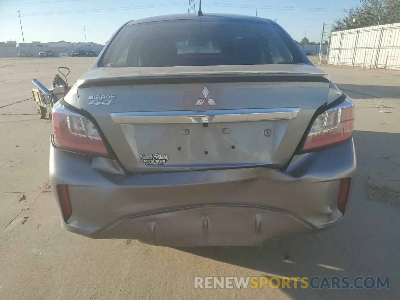 6 Photograph of a damaged car ML32FUFJ8PHF06580 MITSUBISHI MIRAGE 2023