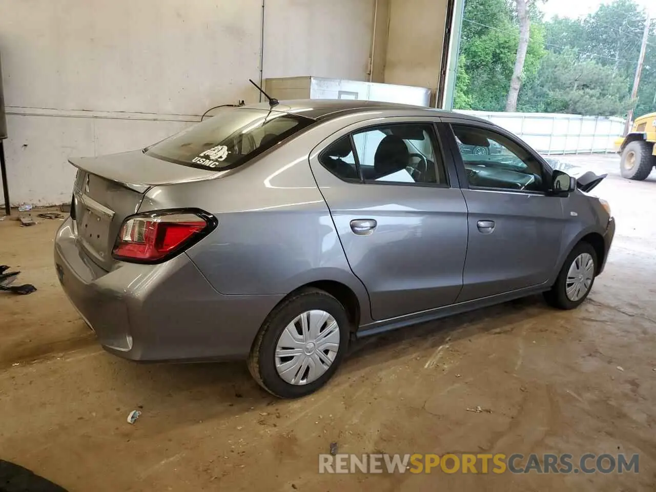 3 Photograph of a damaged car ML32FUFJ9PHF03882 MITSUBISHI MIRAGE 2023