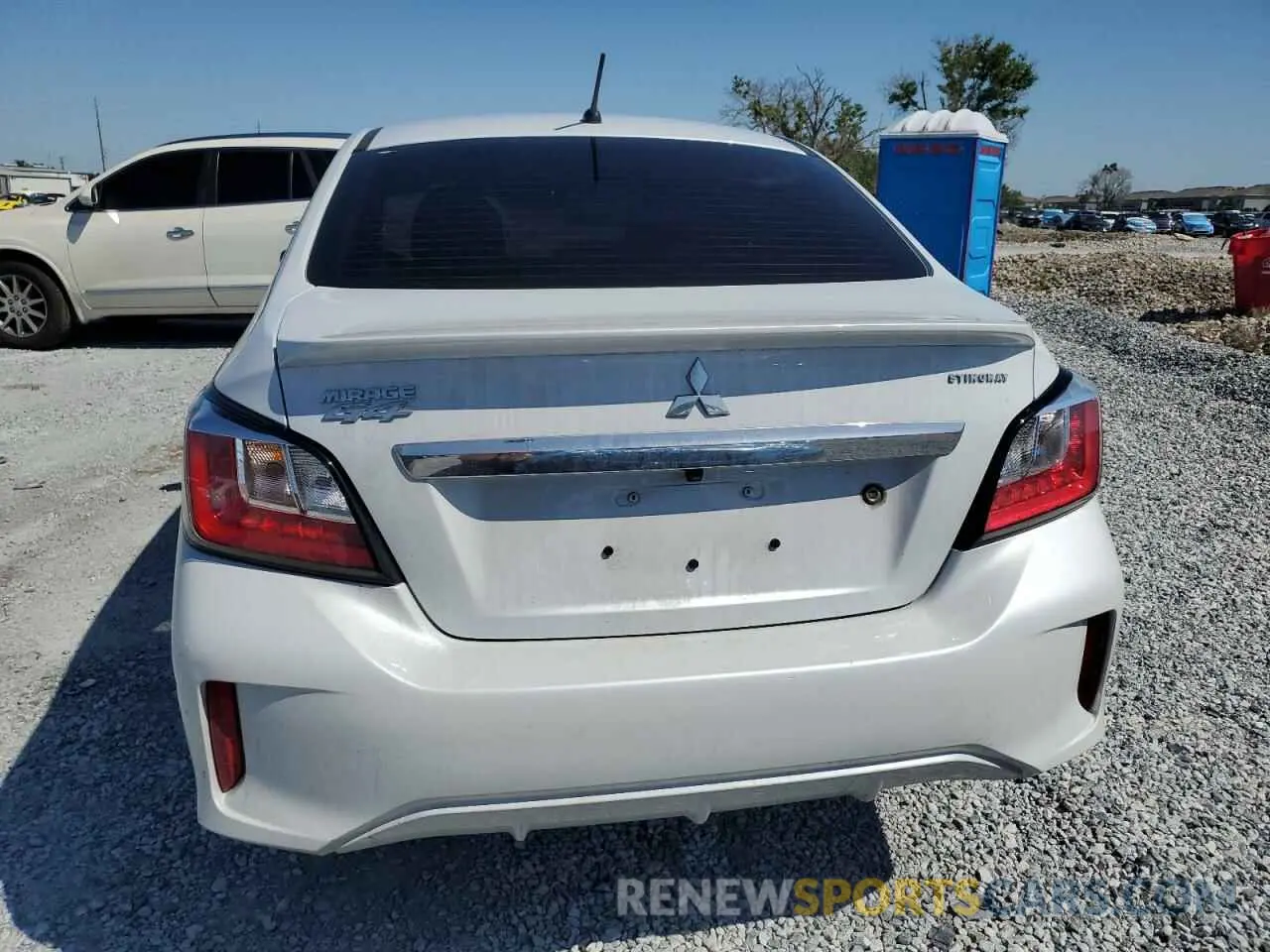 6 Photograph of a damaged car ML32FUFJXPHF06404 MITSUBISHI MIRAGE 2023