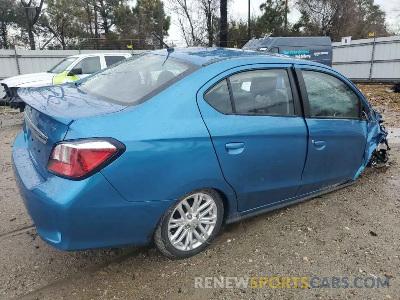 3 Photograph of a damaged car ML32FVFJ9PHF00471 MITSUBISHI MIRAGE 2023