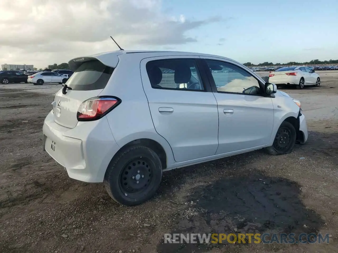3 Photograph of a damaged car ML32AUHJ0RH000446 MITSUBISHI MIRAGE 2024