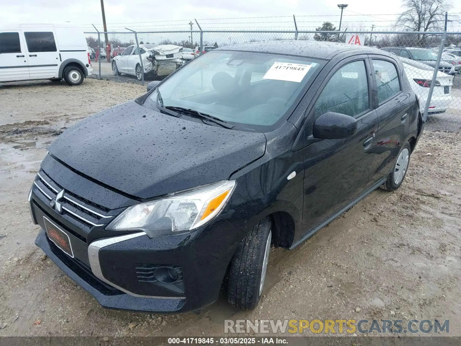 2 Photograph of a damaged car ML32AUHJ0RH001077 MITSUBISHI MIRAGE 2024