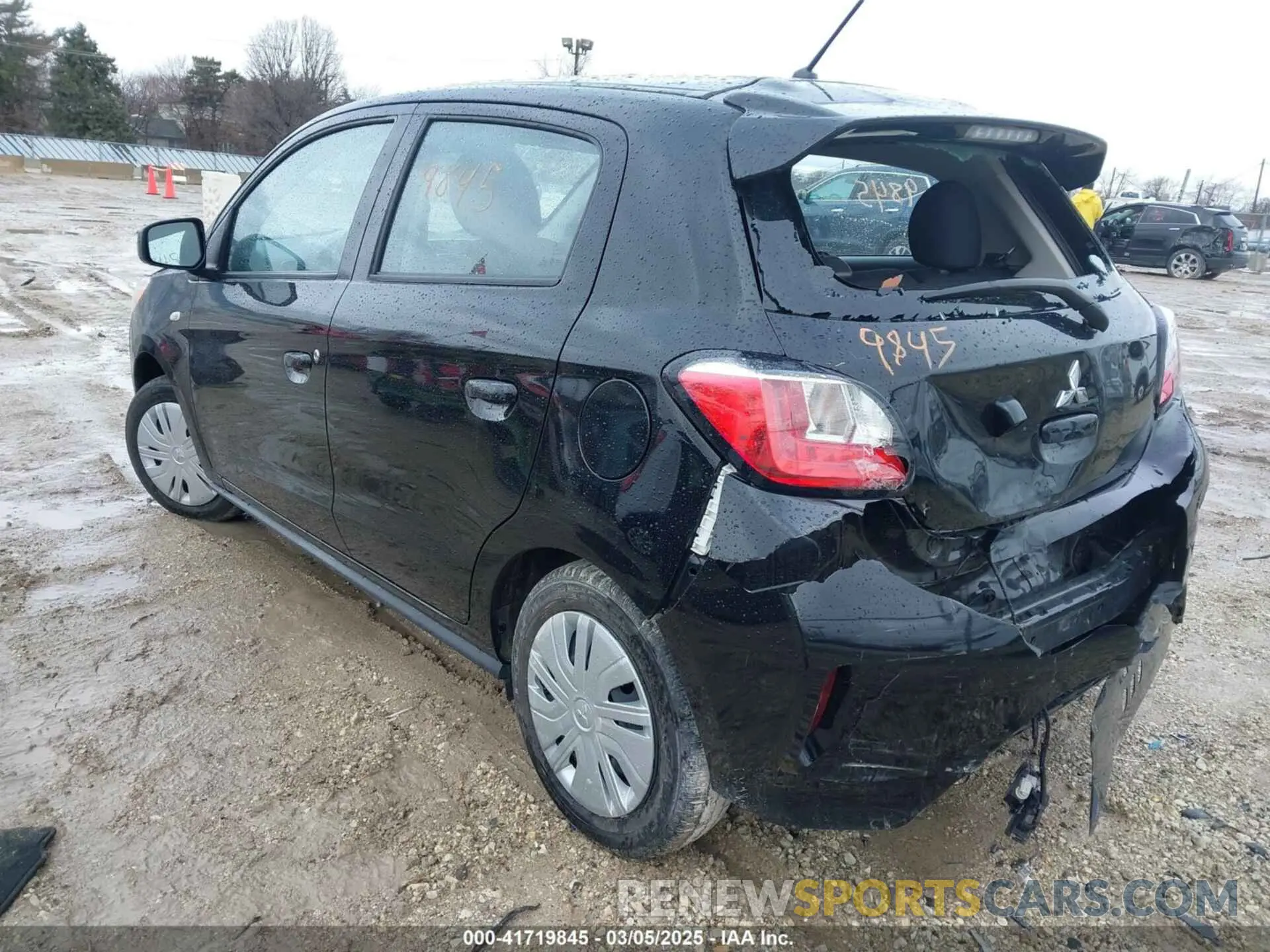 3 Photograph of a damaged car ML32AUHJ0RH001077 MITSUBISHI MIRAGE 2024