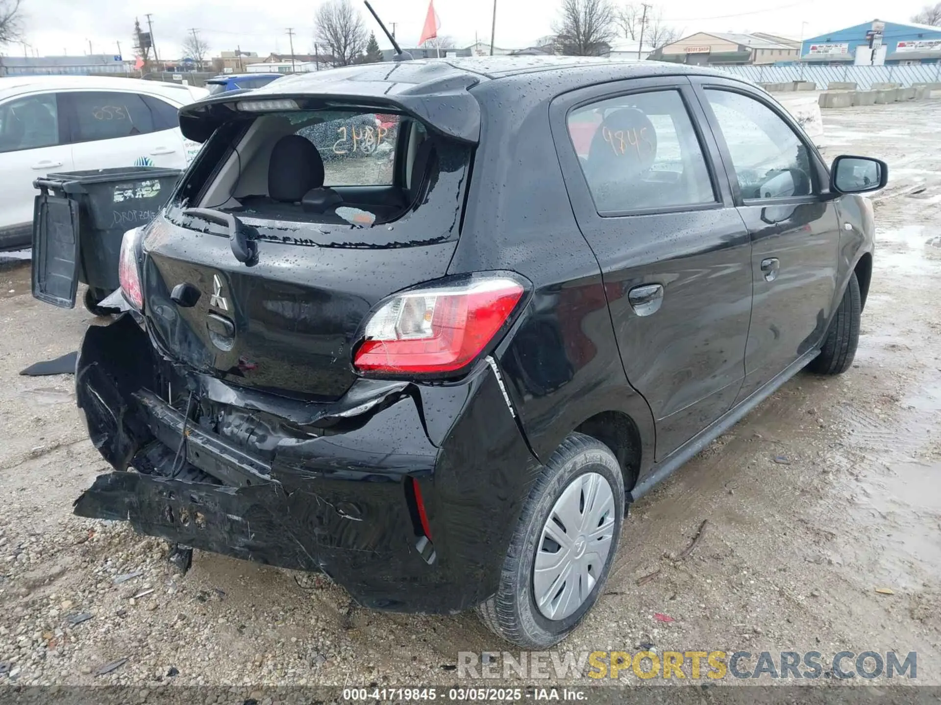 4 Photograph of a damaged car ML32AUHJ0RH001077 MITSUBISHI MIRAGE 2024