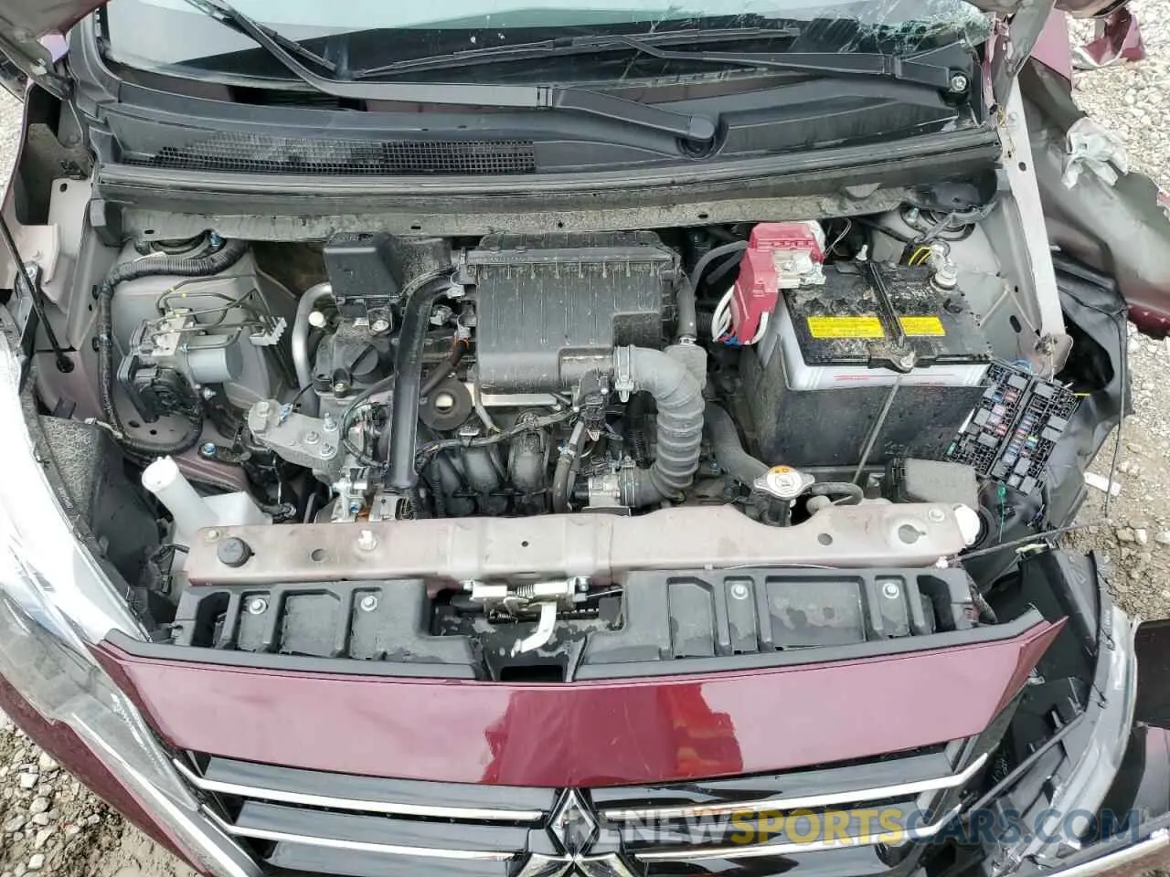 11 Photograph of a damaged car ML32AUHJ0RH010037 MITSUBISHI MIRAGE 2024