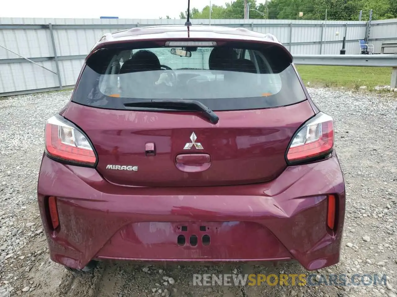 6 Photograph of a damaged car ML32AUHJ0RH010037 MITSUBISHI MIRAGE 2024