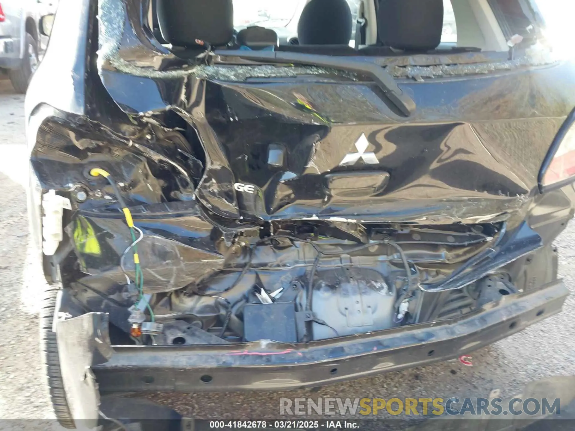 6 Photograph of a damaged car ML32AUHJ0RH010443 MITSUBISHI MIRAGE 2024