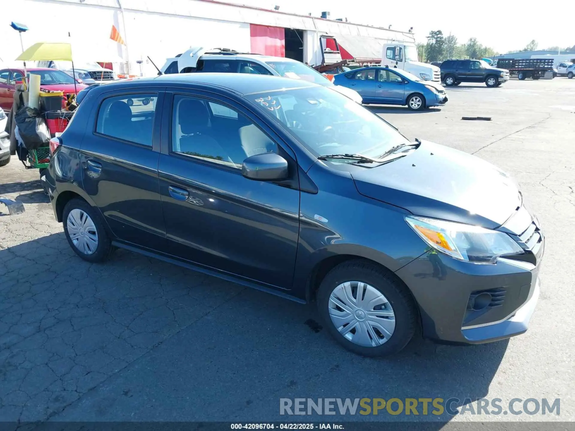 1 Photograph of a damaged car ML32AUHJ0RH012953 MITSUBISHI MIRAGE 2024