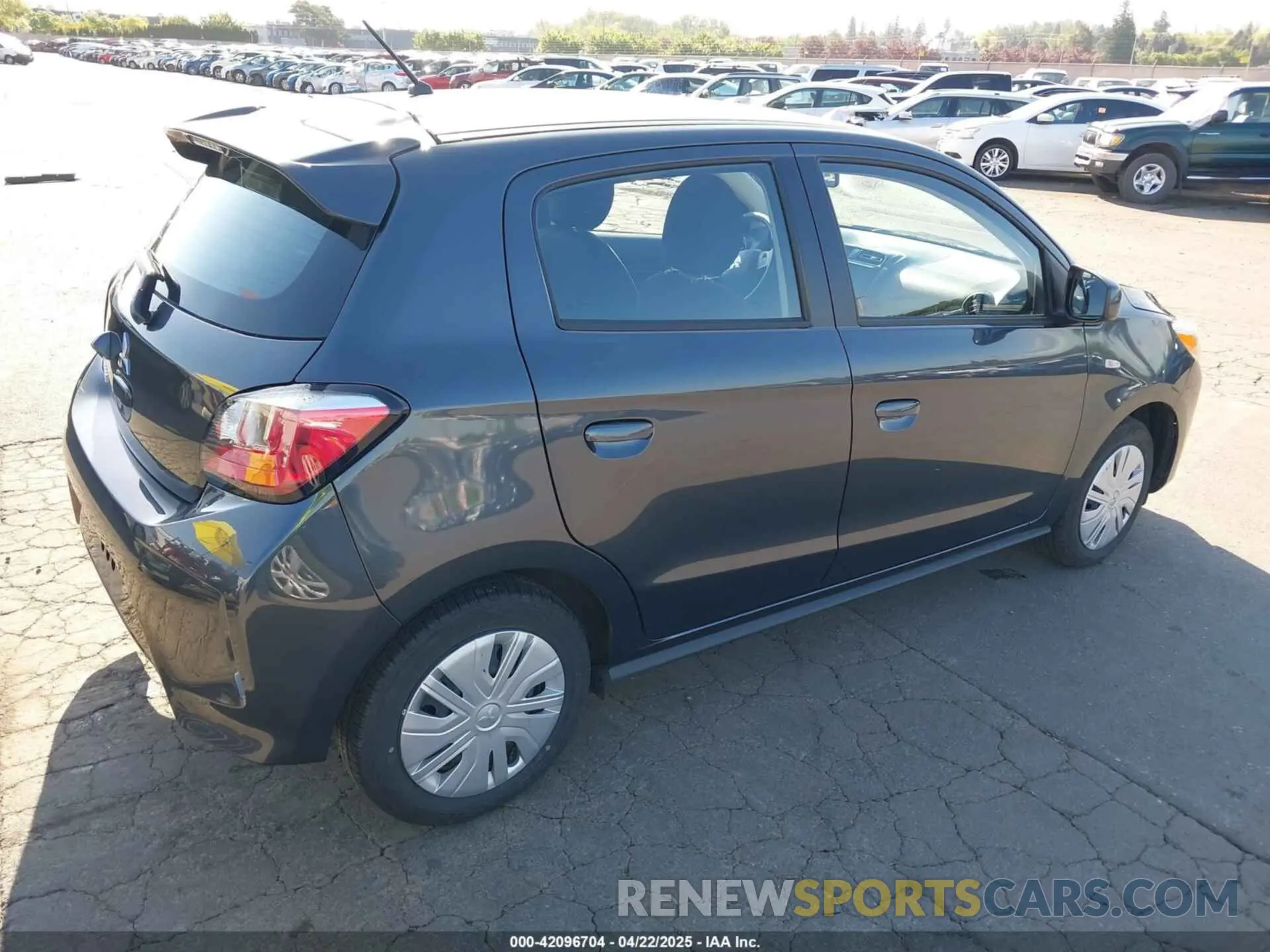 4 Photograph of a damaged car ML32AUHJ0RH012953 MITSUBISHI MIRAGE 2024