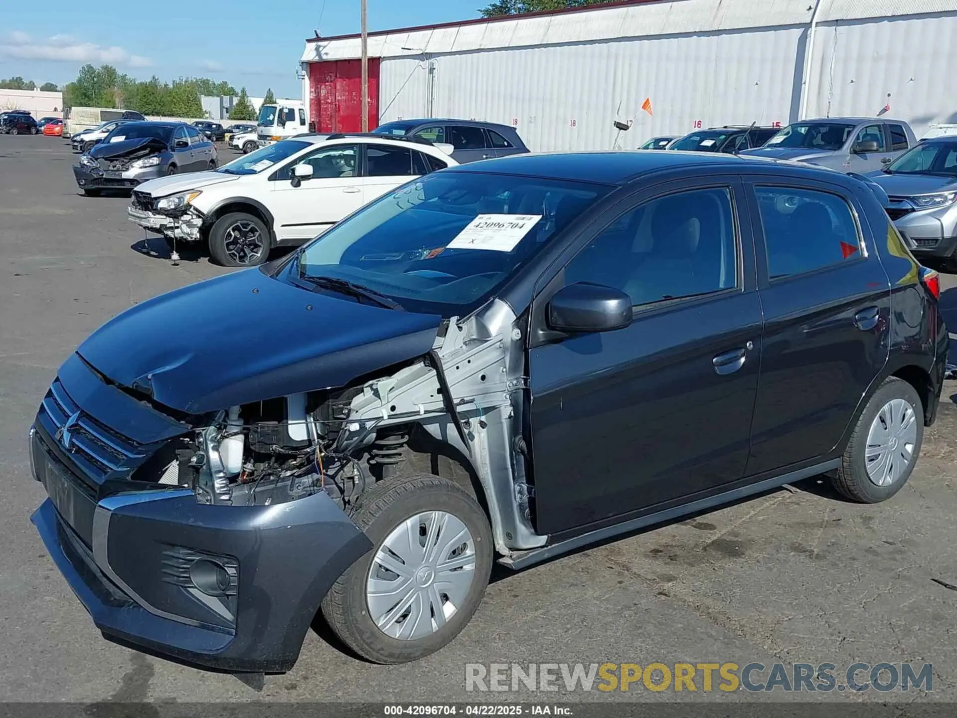 6 Photograph of a damaged car ML32AUHJ0RH012953 MITSUBISHI MIRAGE 2024