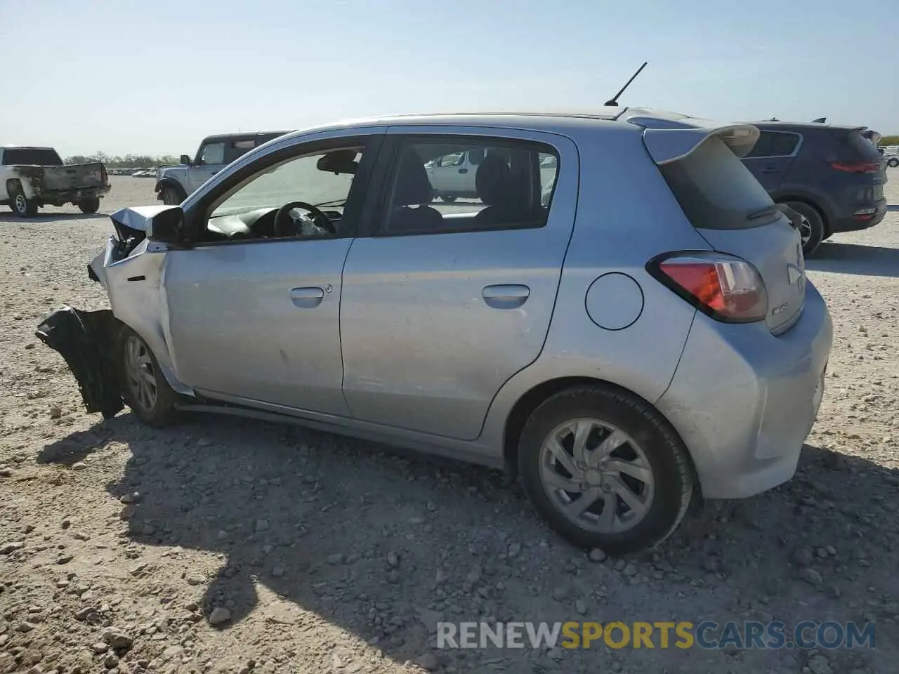 2 Photograph of a damaged car ML32AUHJ0RH013133 MITSUBISHI MIRAGE 2024
