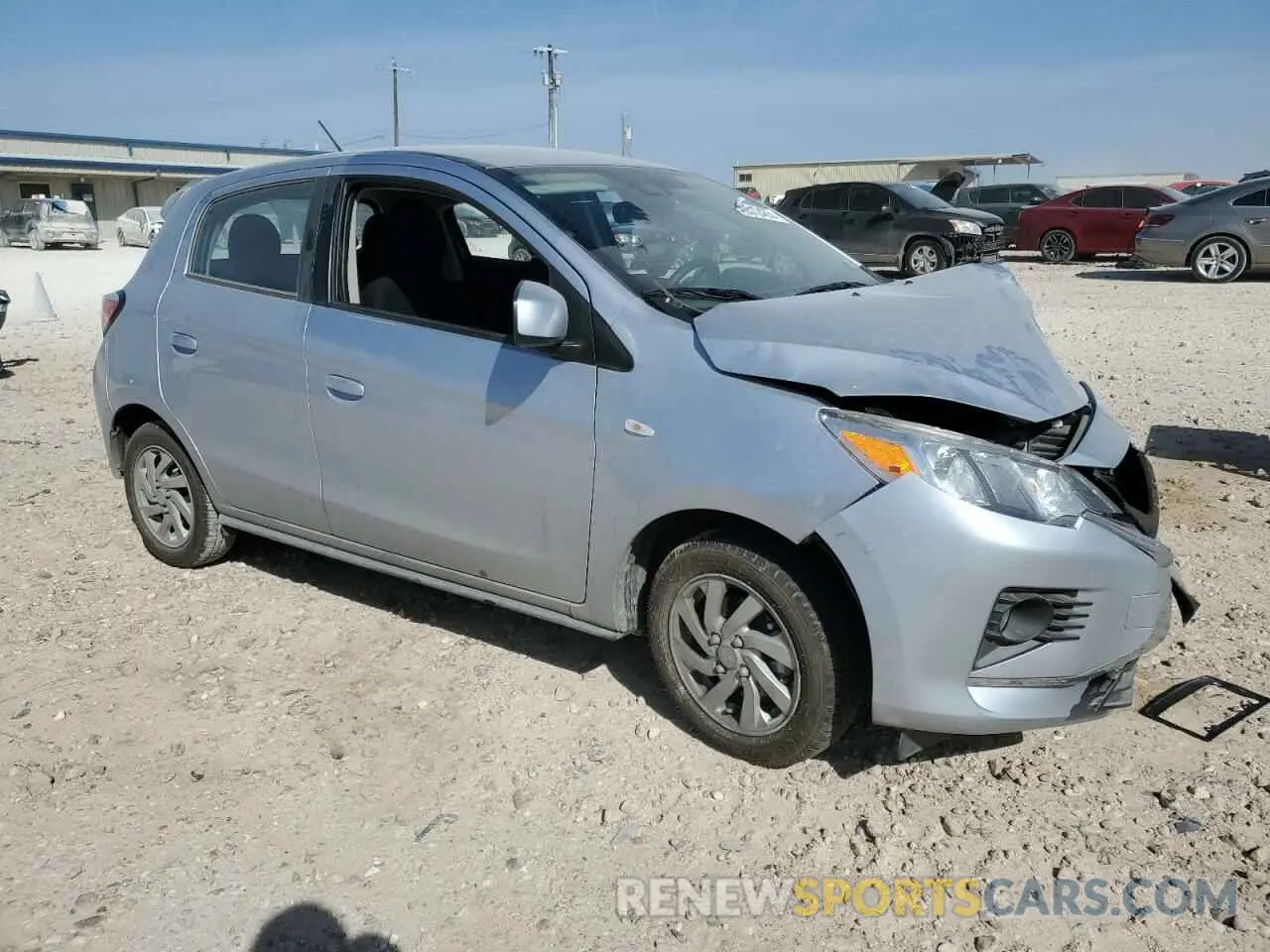 4 Photograph of a damaged car ML32AUHJ0RH013133 MITSUBISHI MIRAGE 2024