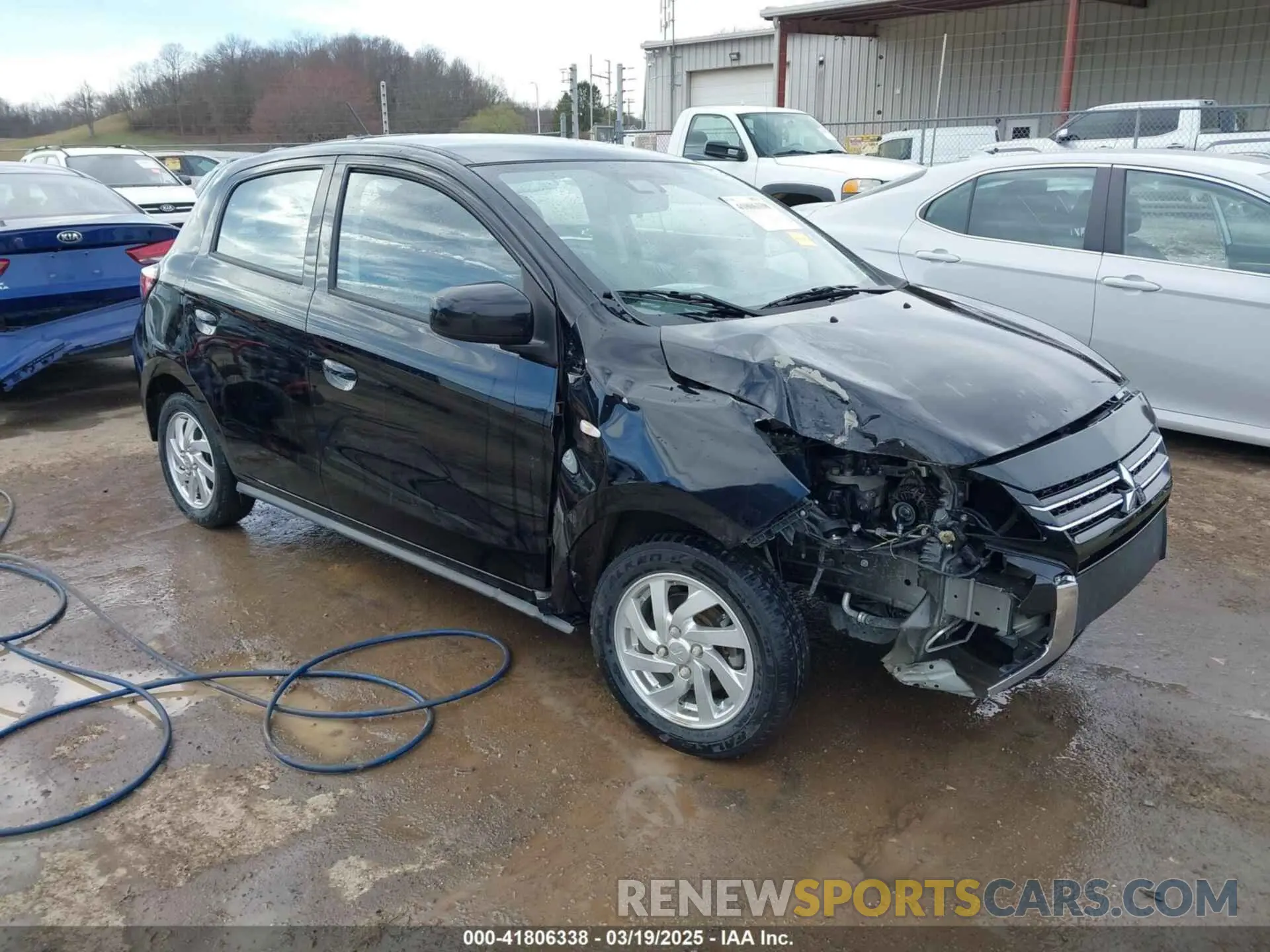 1 Photograph of a damaged car ML32AUHJ0RH013391 MITSUBISHI MIRAGE 2024