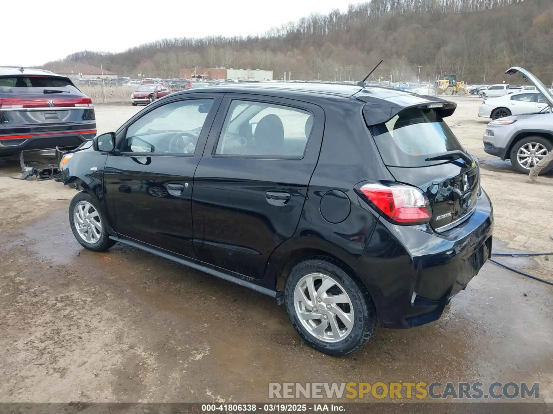 3 Photograph of a damaged car ML32AUHJ0RH013391 MITSUBISHI MIRAGE 2024