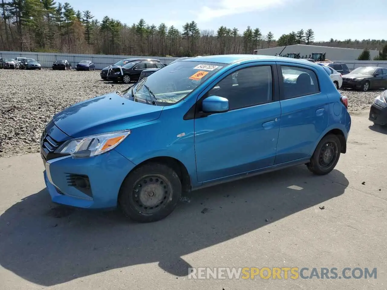 1 Photograph of a damaged car ML32AUHJ0RH014797 MITSUBISHI MIRAGE 2024