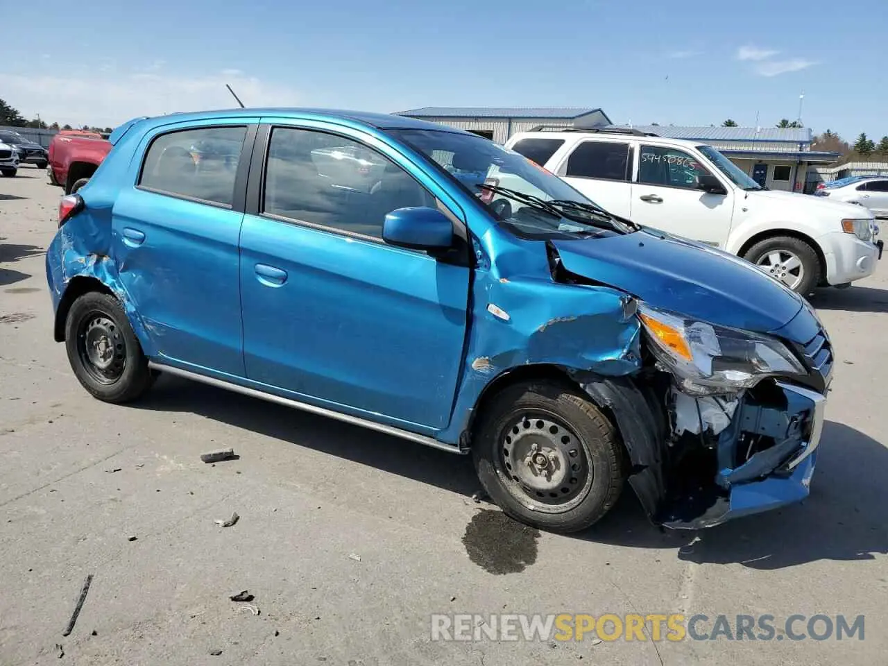 4 Photograph of a damaged car ML32AUHJ0RH014797 MITSUBISHI MIRAGE 2024
