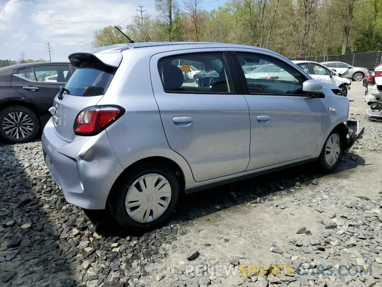 3 Photograph of a damaged car ML32AUHJ0RH017232 MITSUBISHI MIRAGE 2024
