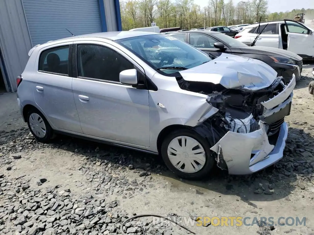 4 Photograph of a damaged car ML32AUHJ0RH017232 MITSUBISHI MIRAGE 2024