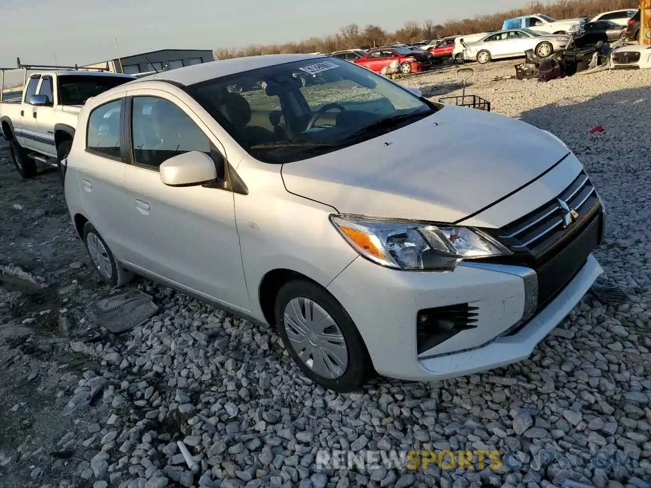 4 Photograph of a damaged car ML32AUHJ0RH018686 MITSUBISHI MIRAGE 2024