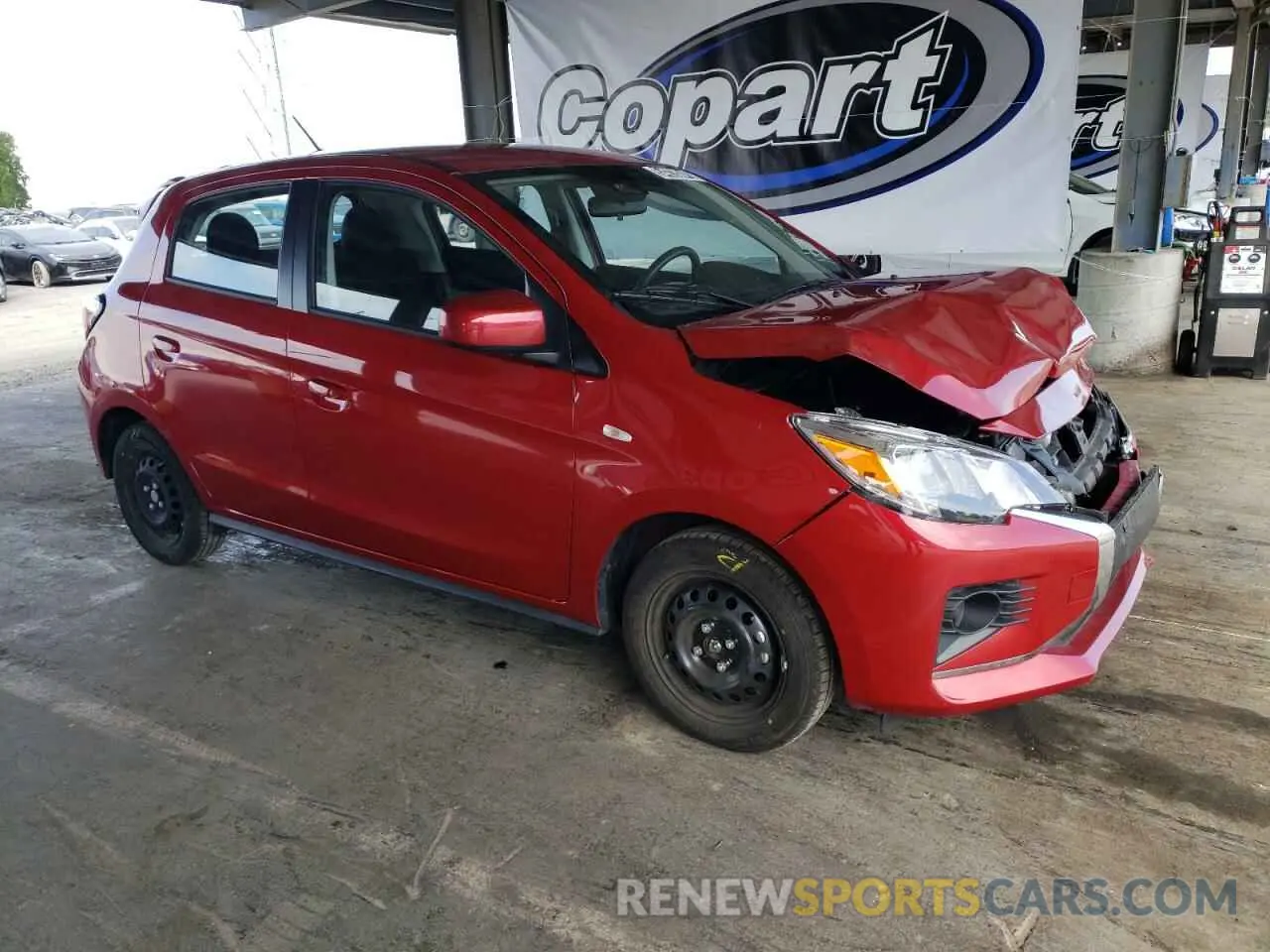 4 Photograph of a damaged car ML32AUHJ0RH019031 MITSUBISHI MIRAGE 2024