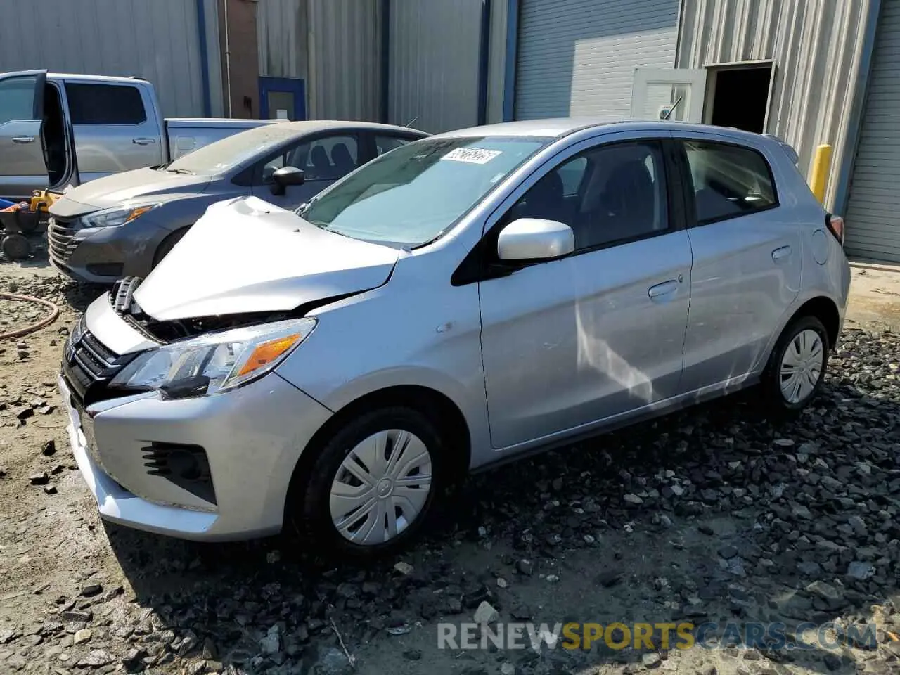 1 Photograph of a damaged car ML32AUHJ0RH021197 MITSUBISHI MIRAGE 2024