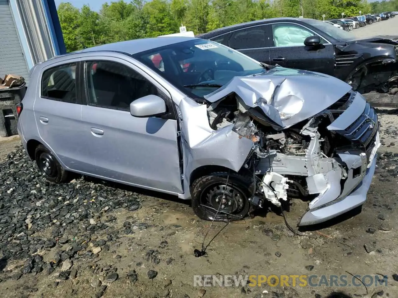 4 Photograph of a damaged car ML32AUHJ0RH021197 MITSUBISHI MIRAGE 2024