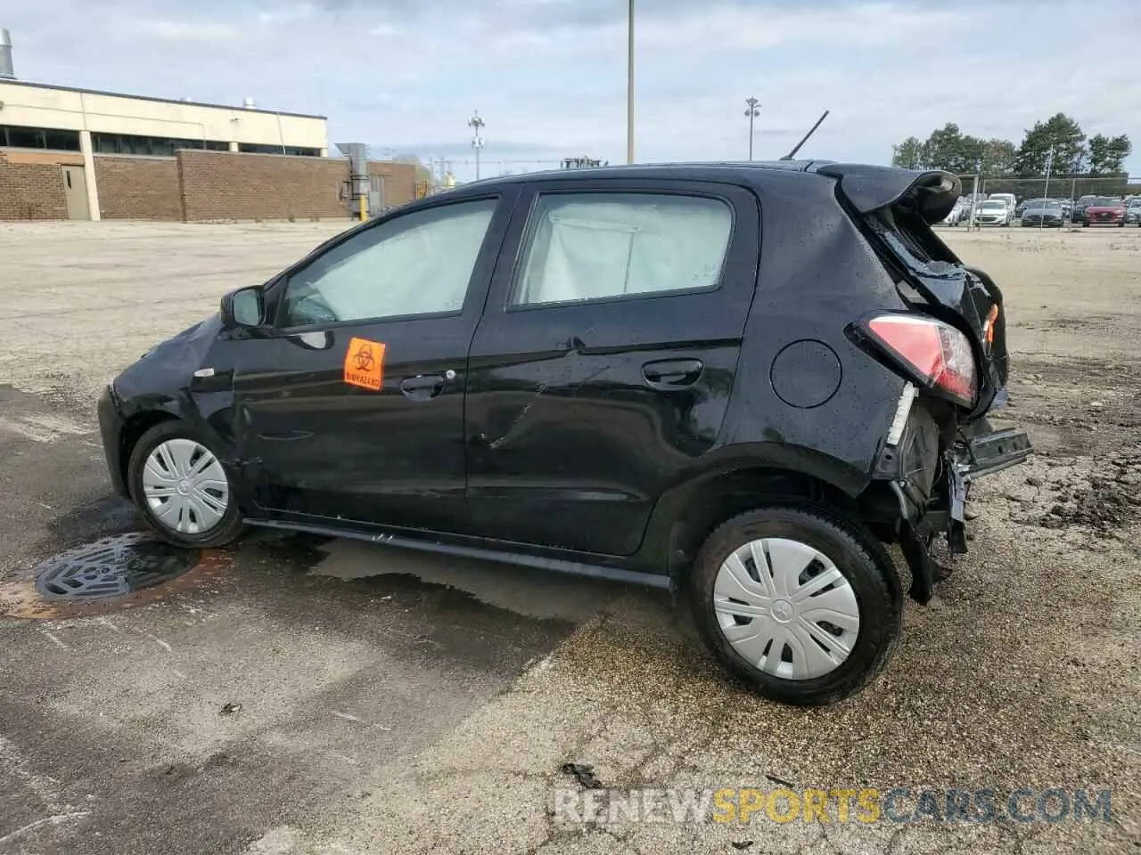 2 Photograph of a damaged car ML32AUHJ0RH022060 MITSUBISHI MIRAGE 2024