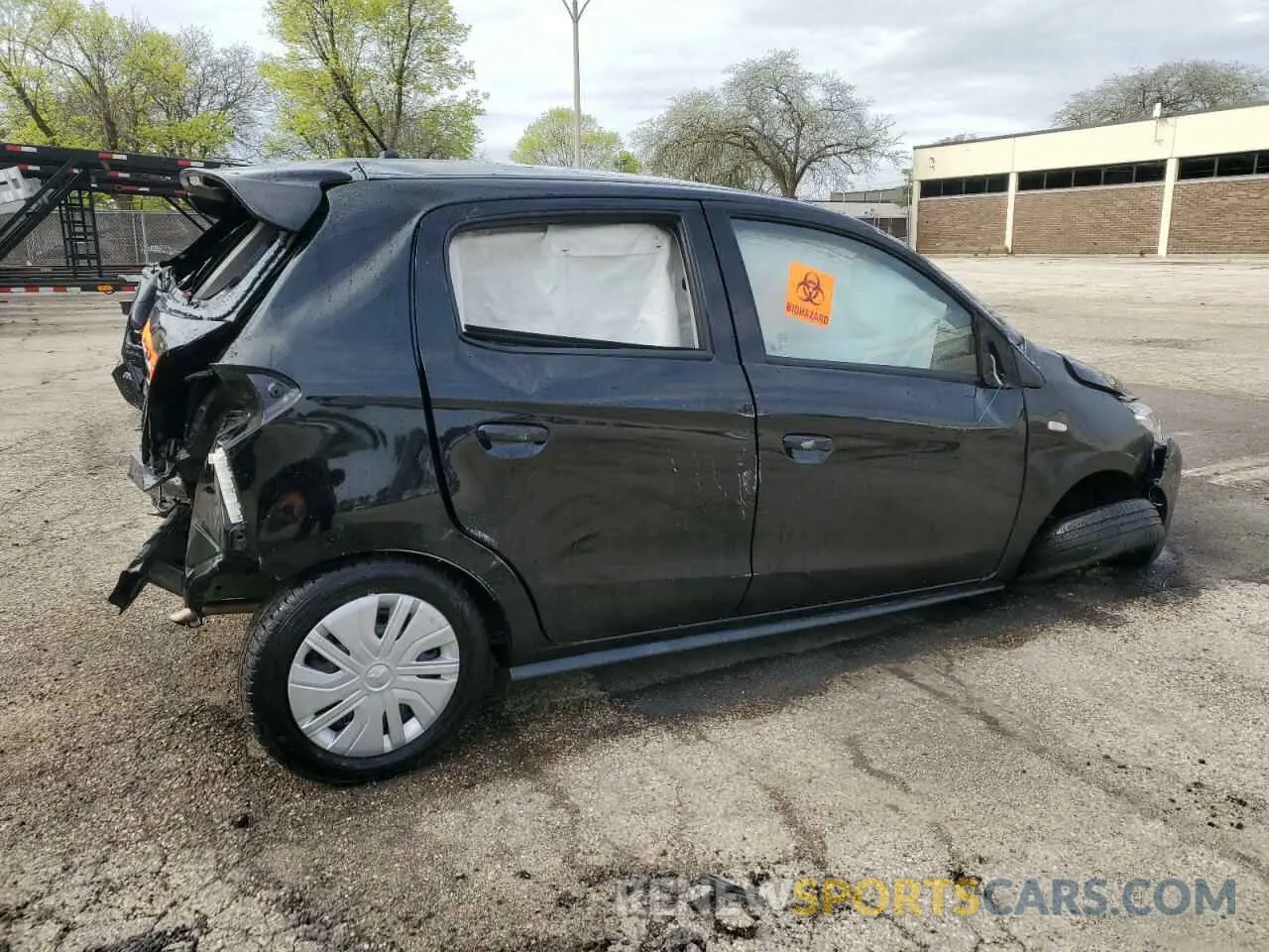 3 Photograph of a damaged car ML32AUHJ0RH022060 MITSUBISHI MIRAGE 2024