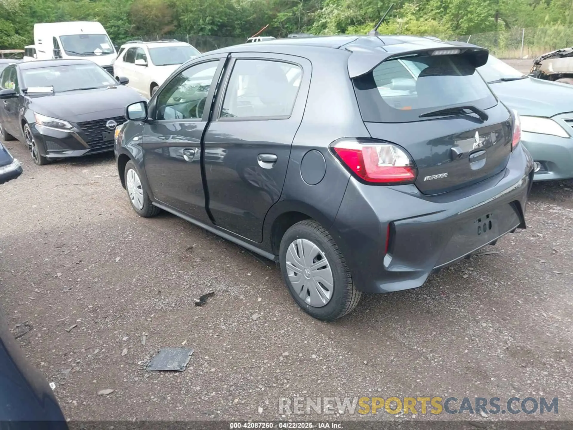3 Photograph of a damaged car ML32AUHJ0RH022897 MITSUBISHI MIRAGE 2024