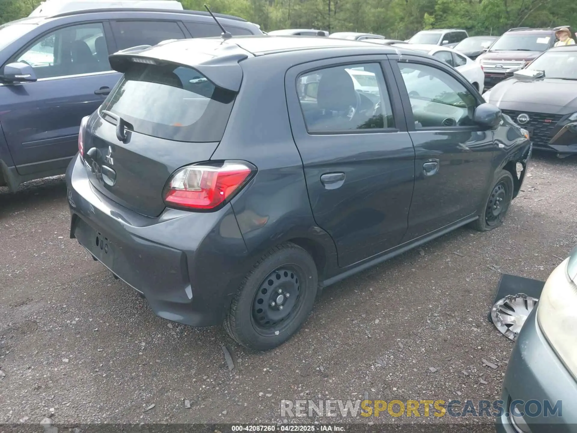 4 Photograph of a damaged car ML32AUHJ0RH022897 MITSUBISHI MIRAGE 2024