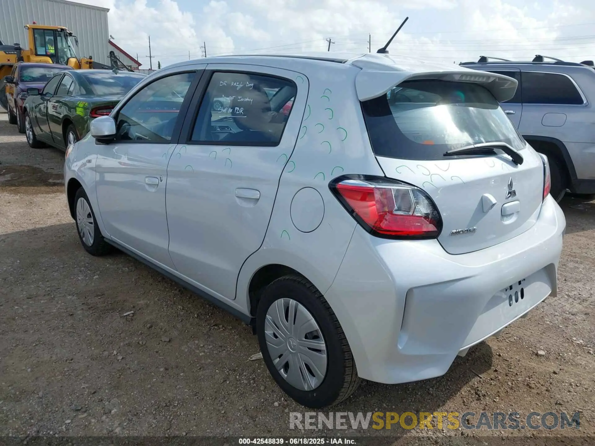 3 Photograph of a damaged car ML32AUHJ0RH024777 MITSUBISHI MIRAGE 2024