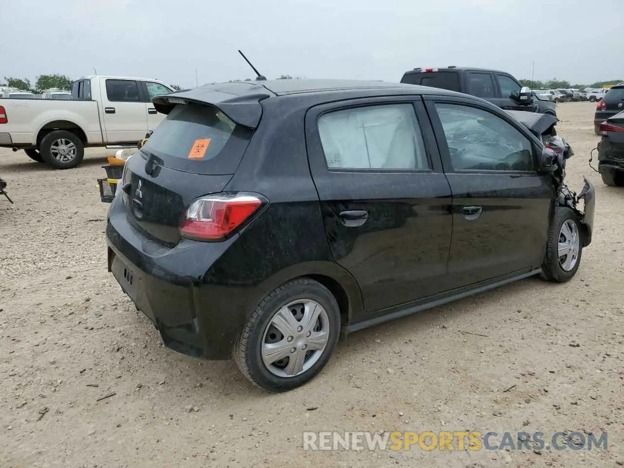 3 Photograph of a damaged car ML32AUHJ1RH001198 MITSUBISHI MIRAGE 2024