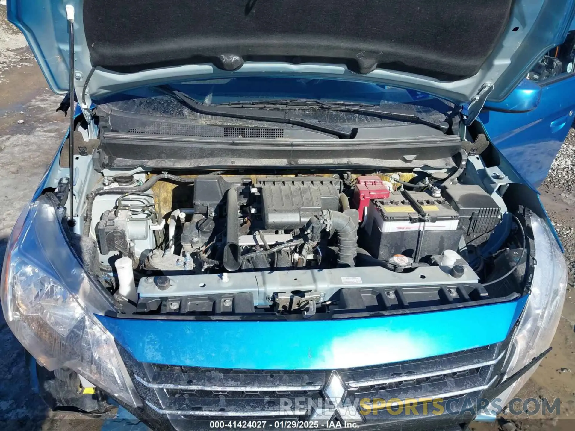 10 Photograph of a damaged car ML32AUHJ1RH002058 MITSUBISHI MIRAGE 2024
