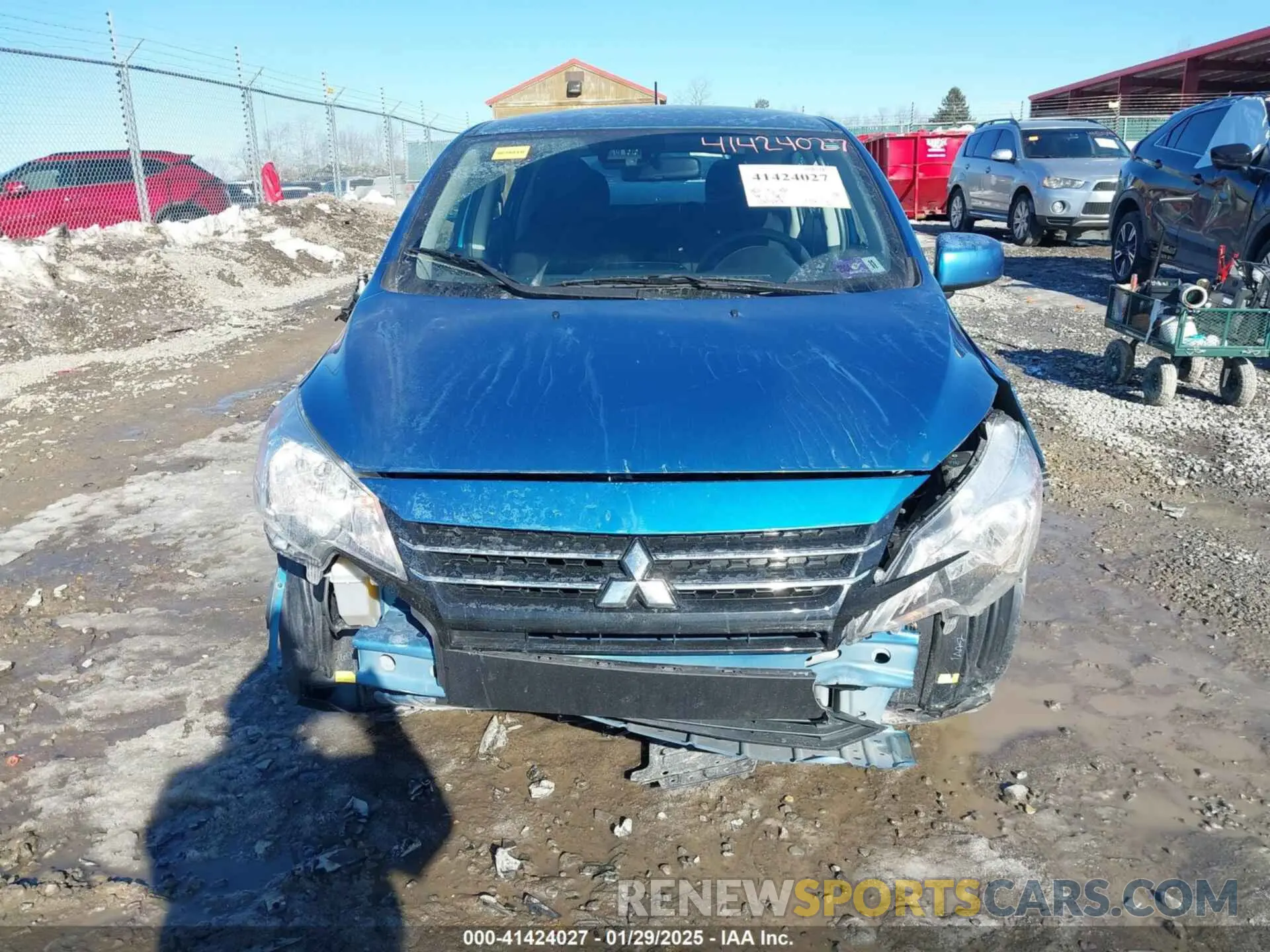 12 Photograph of a damaged car ML32AUHJ1RH002058 MITSUBISHI MIRAGE 2024
