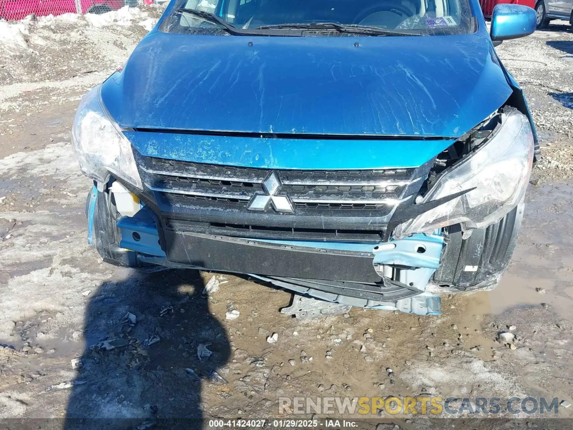 6 Photograph of a damaged car ML32AUHJ1RH002058 MITSUBISHI MIRAGE 2024