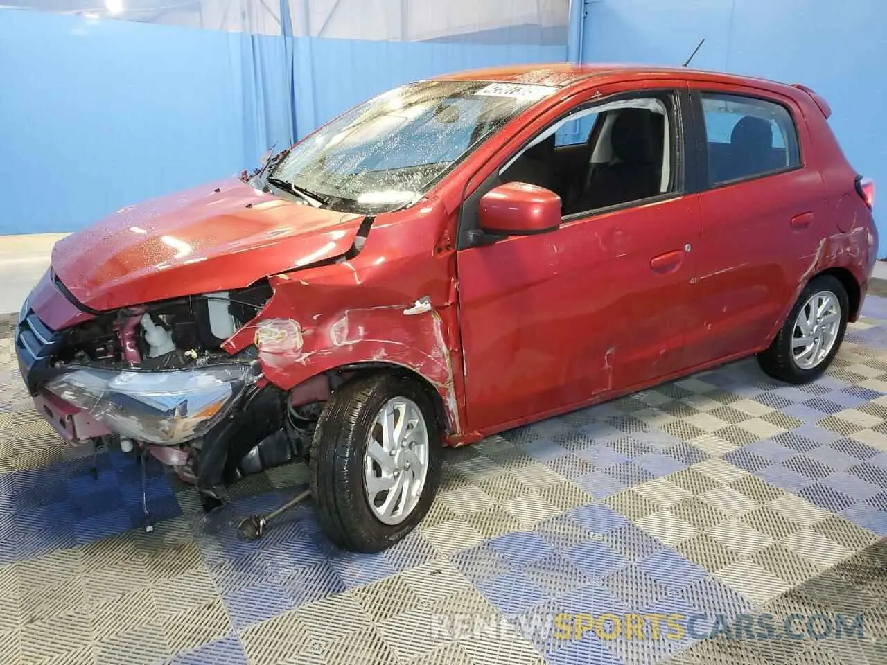 1 Photograph of a damaged car ML32AUHJ1RH004506 MITSUBISHI MIRAGE 2024