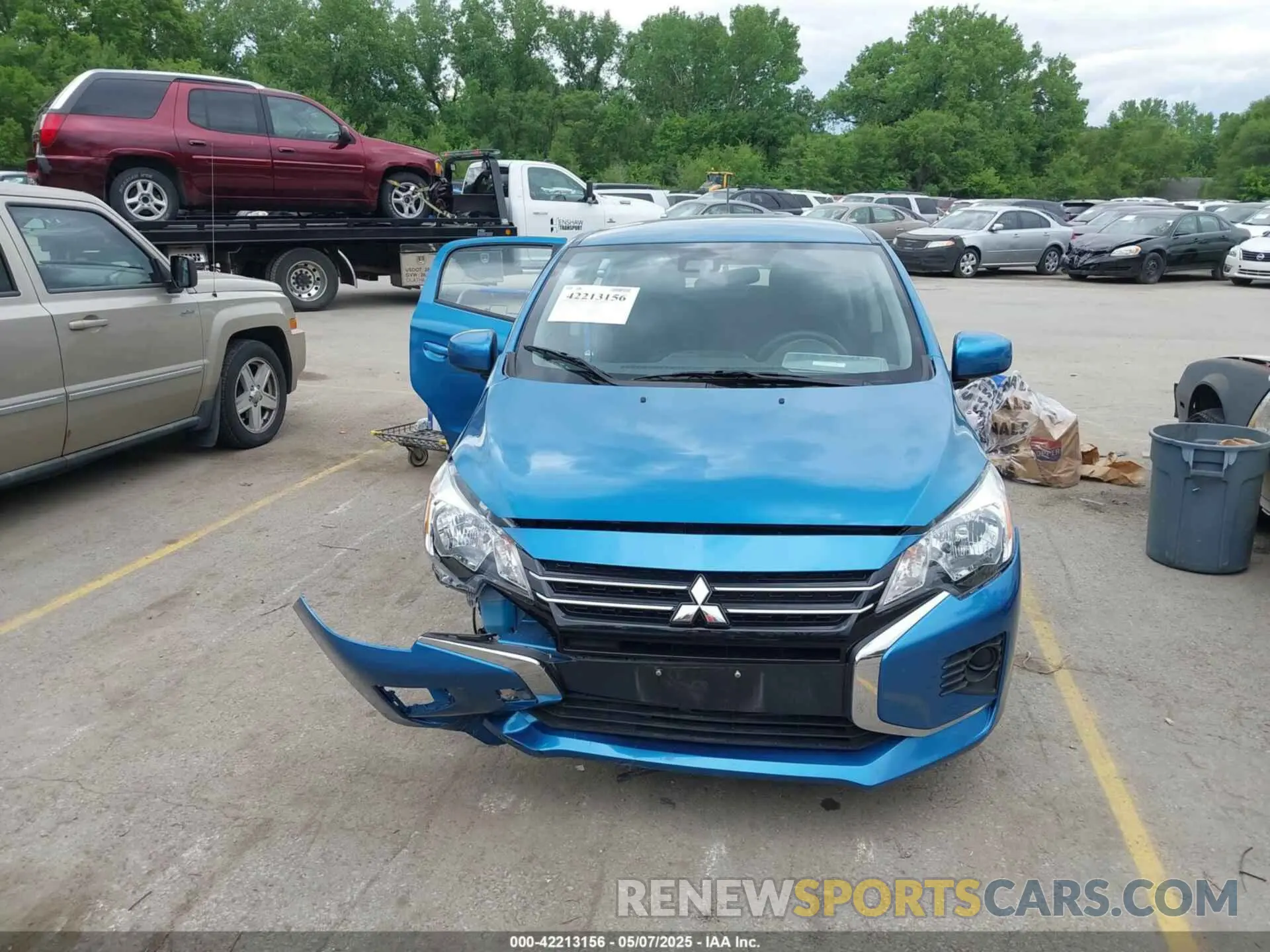 13 Photograph of a damaged car ML32AUHJ1RH010483 MITSUBISHI MIRAGE 2024