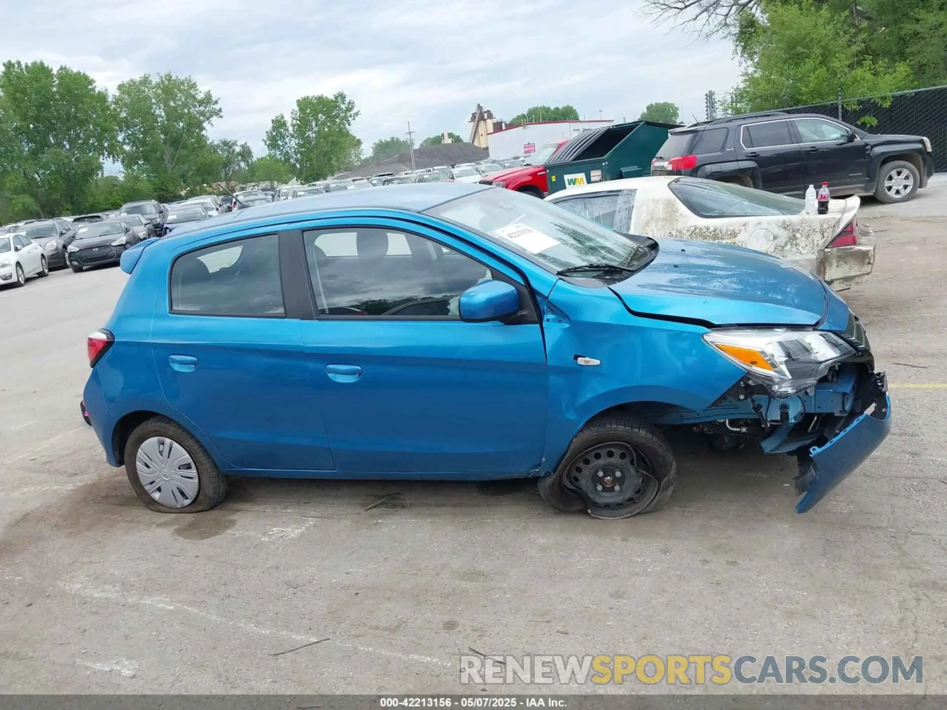14 Photograph of a damaged car ML32AUHJ1RH010483 MITSUBISHI MIRAGE 2024