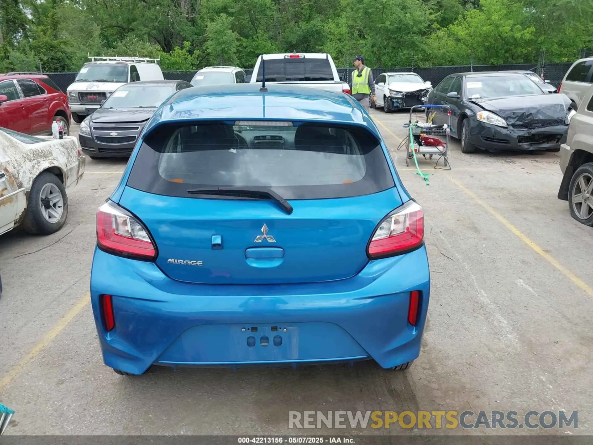 17 Photograph of a damaged car ML32AUHJ1RH010483 MITSUBISHI MIRAGE 2024