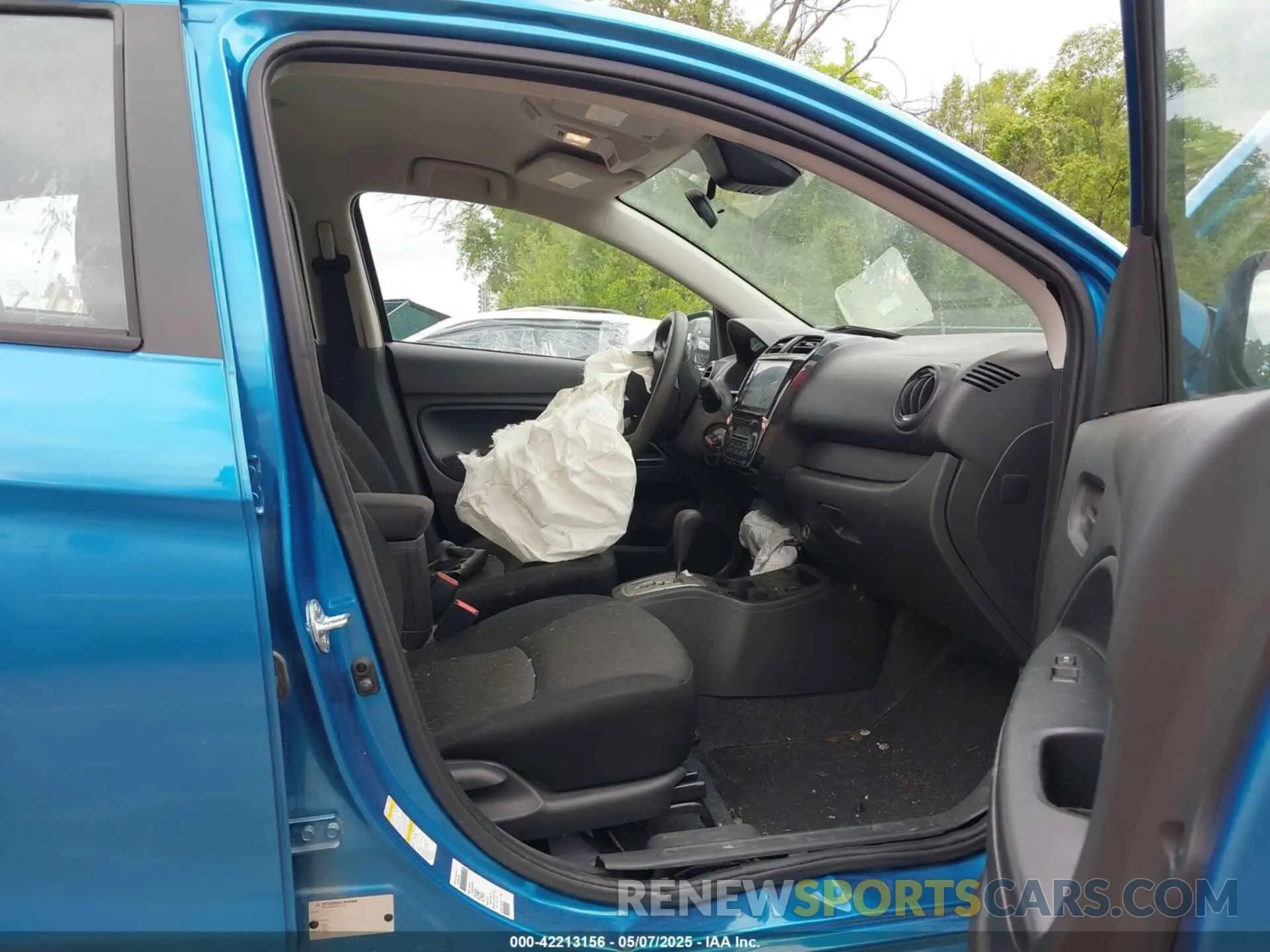 5 Photograph of a damaged car ML32AUHJ1RH010483 MITSUBISHI MIRAGE 2024